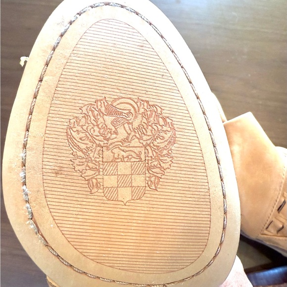 VINCE CAMUTO Tan Suede Sandals - Size 8.5 - Picture 13 of 16